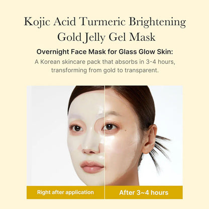 Medicube Kojic Acid Turmeric Brightening Gel Mask - Khayest