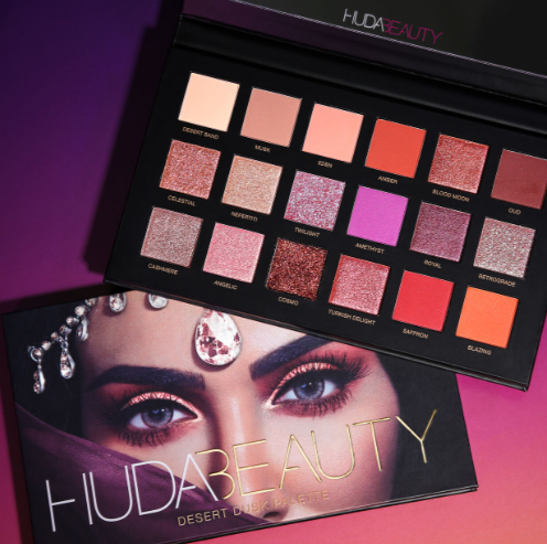 Huda Beauty Desert Dusk Eyeshadow Palette - Khayest