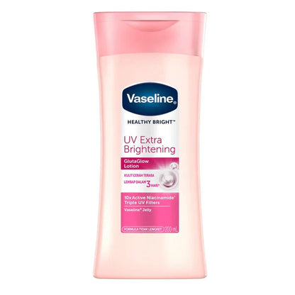 Vaseline Healthy Bright Uv Extra Brightening Gluta Glow Lotion 200Ml - Khayest