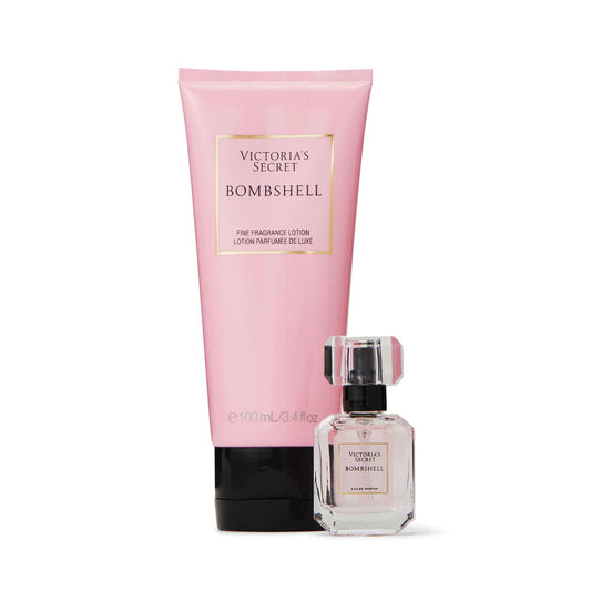 Victoria's Secret Bombshell Lotion & Mini Perfume Set - Khayest