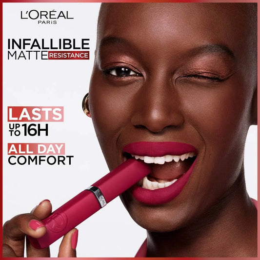 L'Oreal Paris Infallible Matte Resistance Liquid Lipstick - Khayest